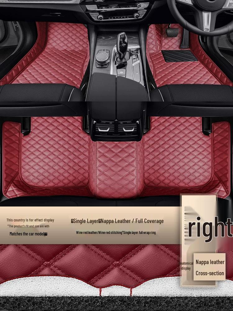 Коврики в салон Mini Cooper F55 с правым рулем (Сингапур)