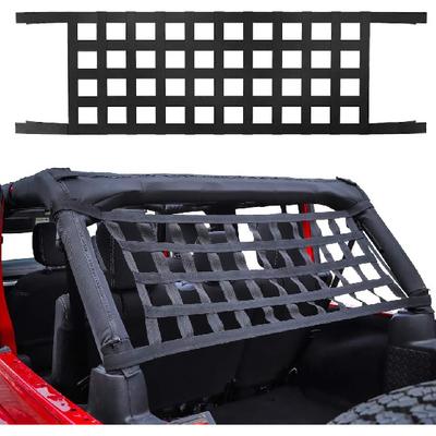 Сетка Savadicar для груза на крышу, гамак для 1987-2024 Jeep Wrangler YJ TJ JK JL и Gladiator JT, Черный