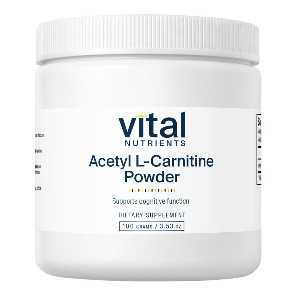 Vital Nutrients Acetyl L-Carnitine Powder 100g 1 pcs