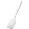 Tiger Crown Rubber Spatula, 264x57mm, White, Heat-Resistant with Silicone Spatula, Large, Made In Japan, 1610