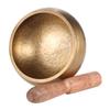 Exquisite 3 Inch Handmade Tibetan Bell Metal Singing Bowl with Striker for Buddhism Buddhist