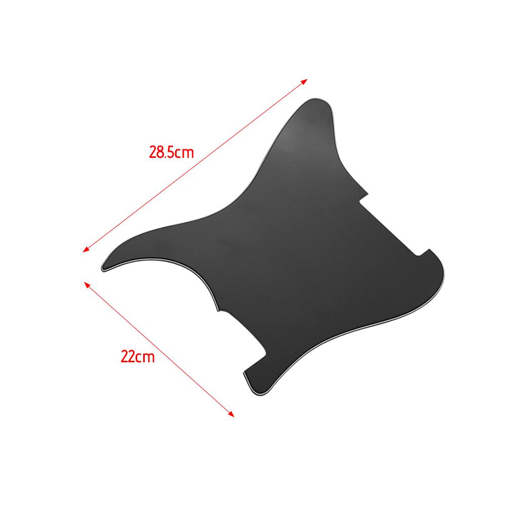 3-слойная гитарная накладка для электрогитар American ST DIY, защитная пластина на заказ, черная