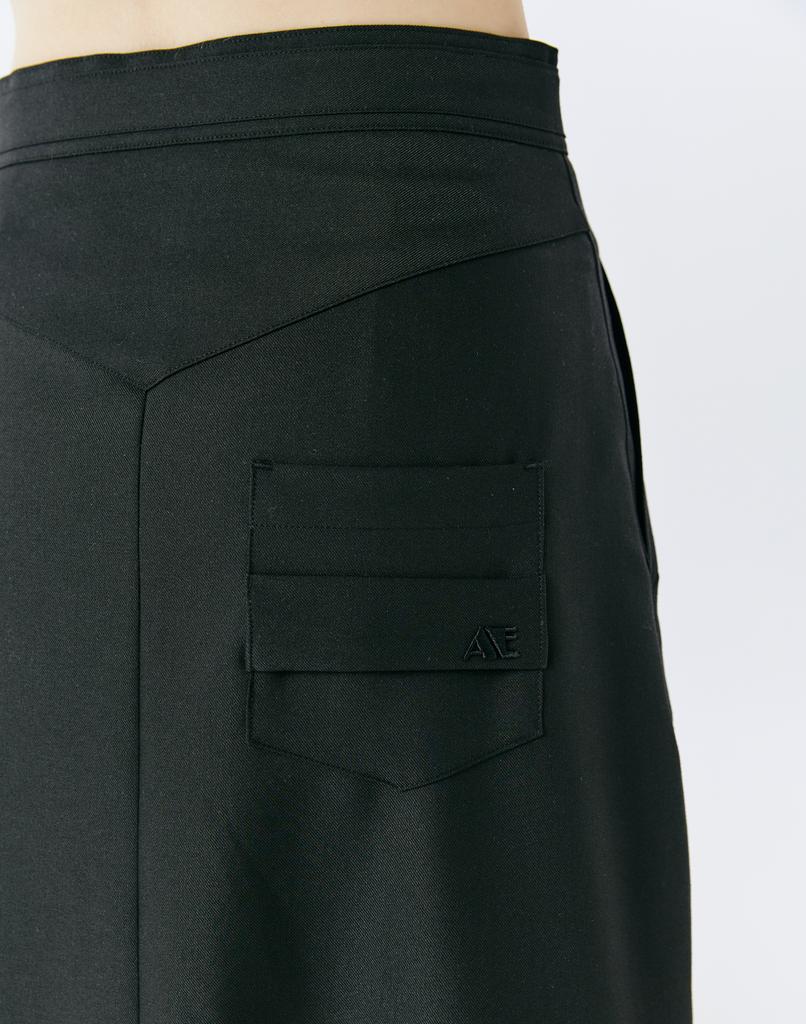 Editeom Magnet Cargo Skirt - Black