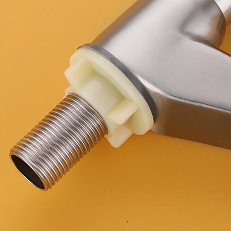 304 Stainless Steel Single-Hole Basin Faucet