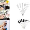 10 шт., многофункциональная нейлоновая соломенная щетка для чистки, небольшой длинный инструмент для чистки