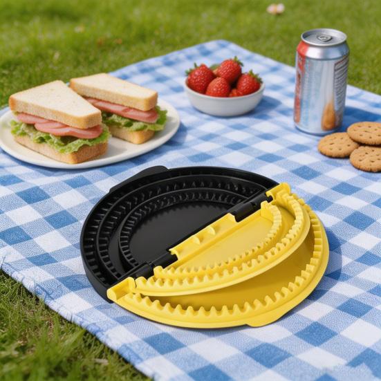 Sandwich Mold Food Grade Heat Resistant Plastic Sandwich Maker Sealer Press Tools DIY Breakfast