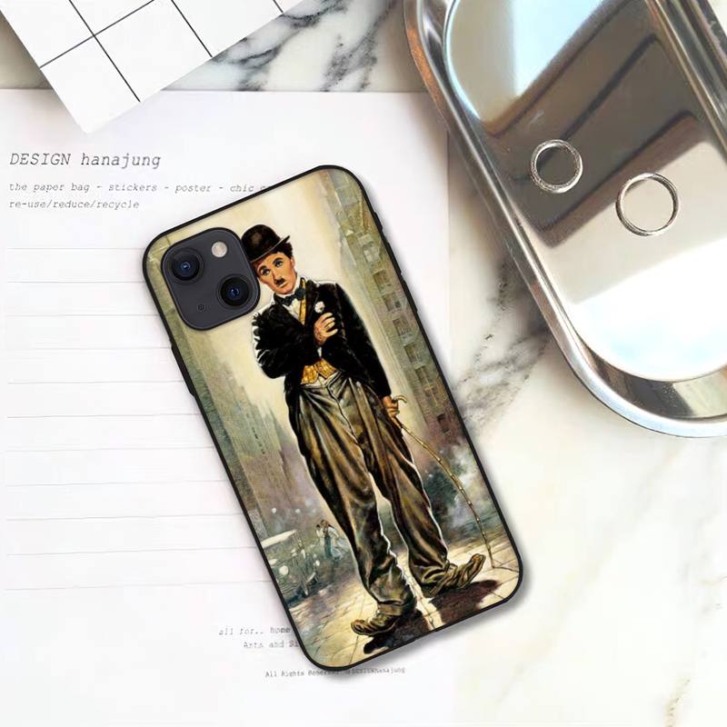 Чехол для телефона Coogan-Kid-C-Charlie-Chaplin-Jackie для iPhone 11 12 Mini 13 14 15 Pro XS Max X Plus SE XR Shell