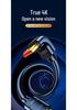 Угловой HDMI-кабель Shan Ze 90° для подключения 4K HD-телевизора, ПК и ТВ-приставки