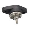 Black Battery Junction Post Bus Bar Power Distribution Block M6 Stud Terminal