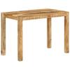 Dining Table 110 x 55 x 76 cm Solid Mango Wood