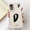 Чехол для Xiaomi Redmi Note 11S 4G Милые буквы Мягкий силикон Ударопрочный чехол для телефона Для Redmi Note 11 Pro Plus Note11 4G Funda
