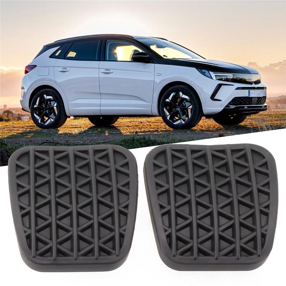 2x Rubber Clutch Brake Pedal Pad Cover For Vauxhall Astra G H Zafira A B 560136