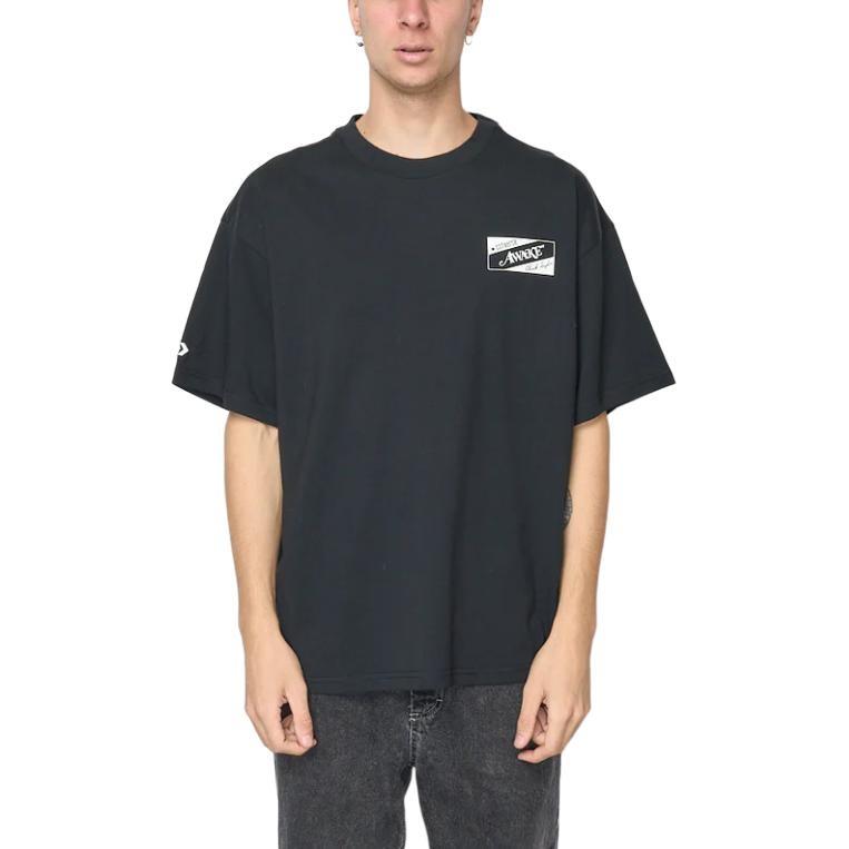 Converse x Awake NY Short-Sleeve Tee Asia Sizing 'Black' Men's 10026482-A03