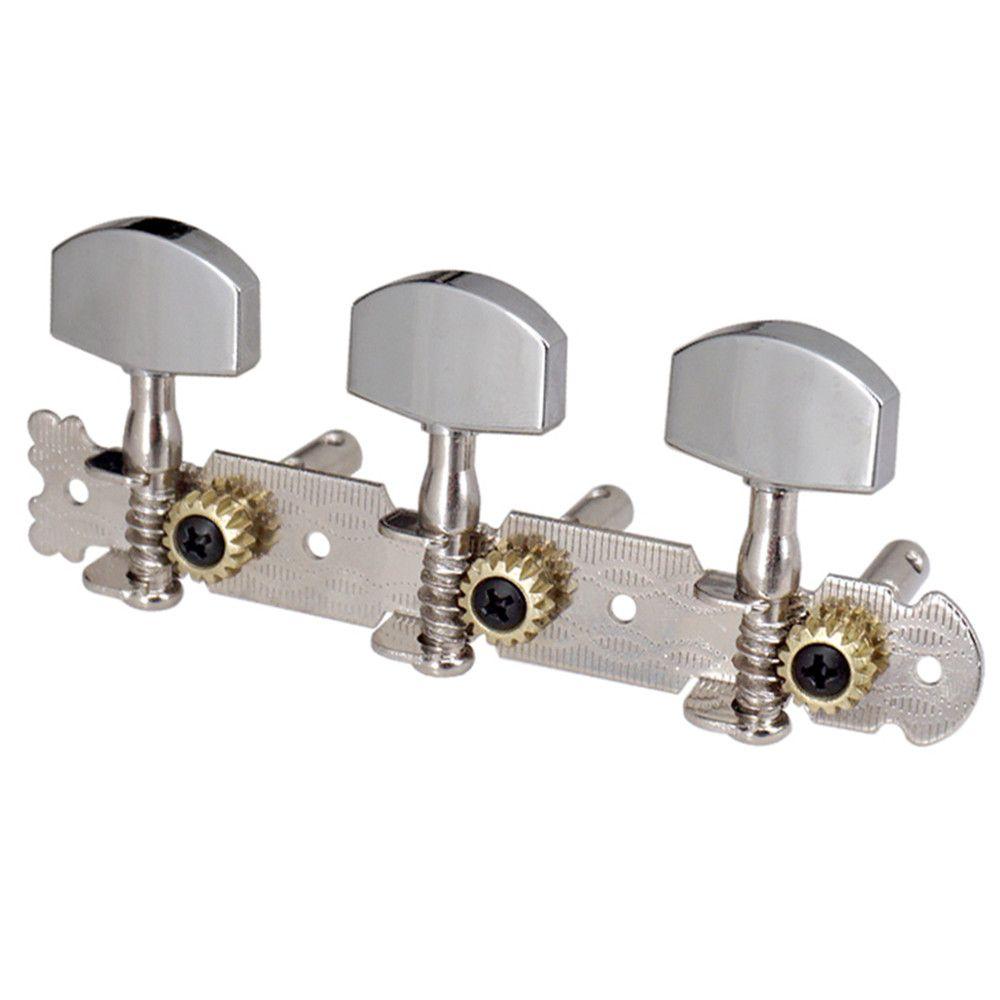 Sealed String Knob Bass Guitar Tuning Pegs Folk Guitar Accessories Machine Heads Tuners L R Triplet