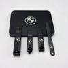 LXEQ4 New For BMW Emblem Manicure Set Personal Care Nail Clipper Kit 4 Pieces Black Matte Nail Clipper Set Grooming Kit Gift Acce