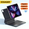 Essager Мини-интеллектуальная Bluetooth-клавиатура с защитой от отпечатков пальцев, портативная RGB беспроводная клавиатура для iPad для планшетного компьютера IPad Pro