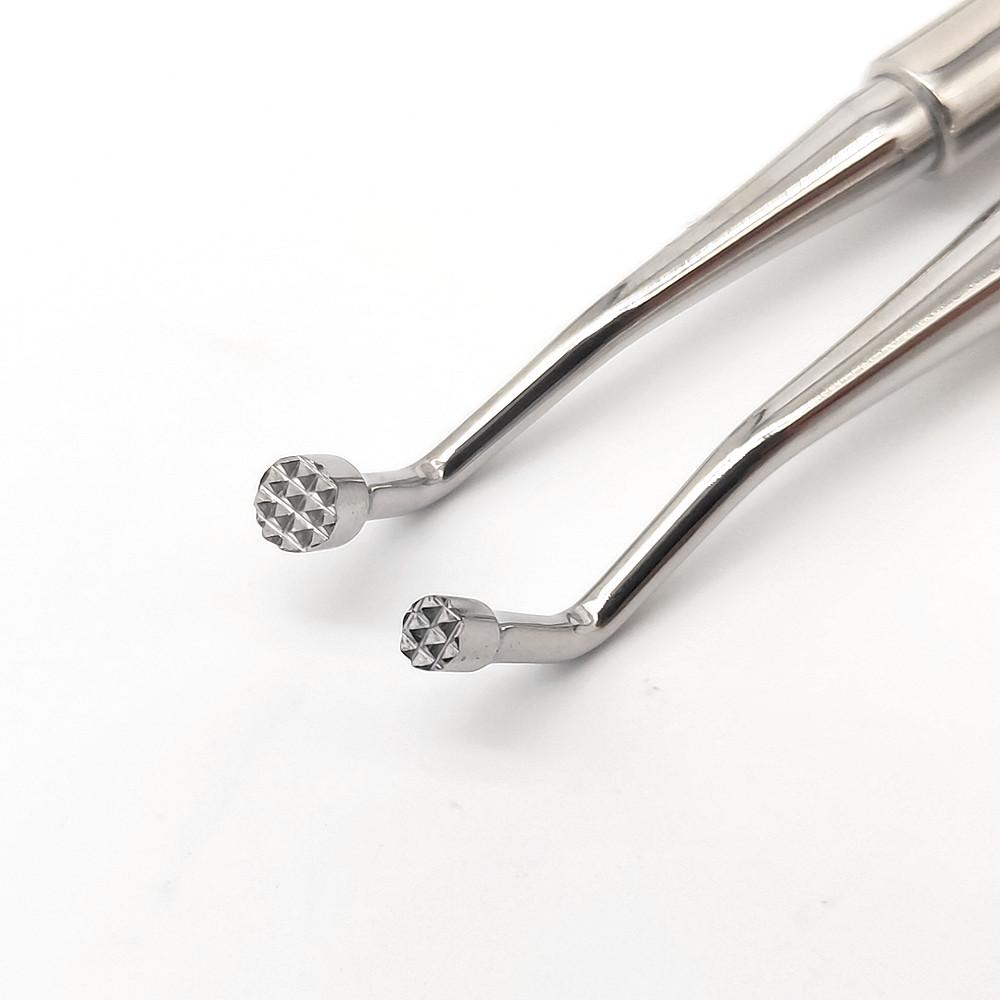 Dental Implant Surgical Bone Compactor Implant Bone Grafting Packer Serrated Tip Bone Plugger Filling Tool Autoclavable