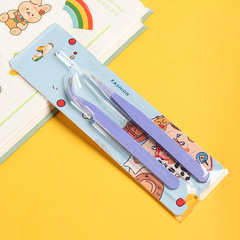 Красочные пинцеты из нержавеющей стали для рукоделия и приготовления макарон