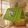 Triangular Reptile Hanging Hideout Breathable Bird Sleeping Nest Parrots Woven Bird Nests  Hedgehog
