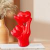 Статуэтка в виде сердца, руки, пальца, стола, домашнего декора, подарка, скульптуры из смолы