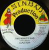 7inch Record CAPLETON - Two Minute Man NONE Sinbad Producti 1992 Jamaica Reggae, Ska & Dub Used