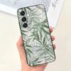 Эстетичный чехол для телефона шалфейно-зеленого цвета для Samsung Galaxy A13,A21s,A22,A31,A32,A52,A53,A71,A80, Мягкий черный корпус