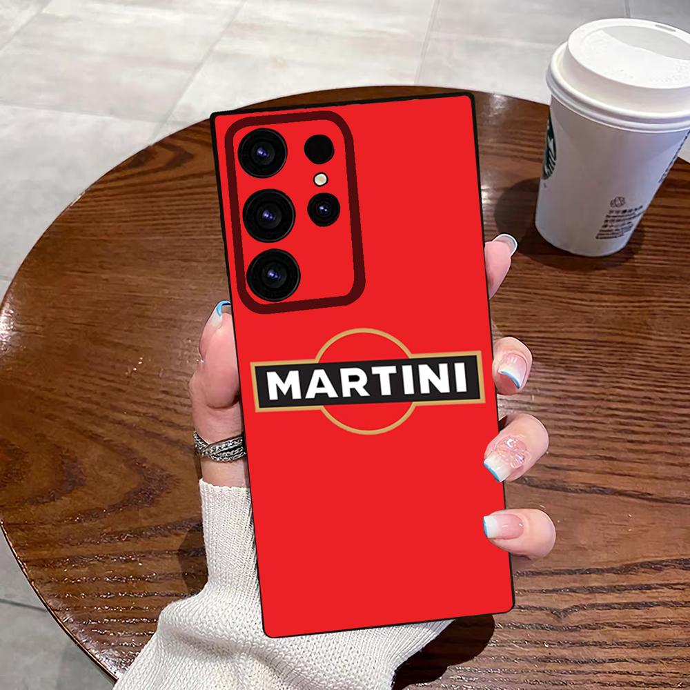 Racing M-Martini-ES Phone Case For Samsung S25 Edge S24 S23 S22 S21 S20 Ultra Plus Fe Galaxy A54 A53 A34 A25 A16 Silicon Cover