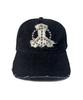 Кепка Kodeu Peaceful Stud Patch Cap_Bk Деним