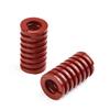 Die Springs Rear Trunk Spring Attachment Parts Replacement 2Pcs Accessories Car Modification For Rear Red Shock Absorber