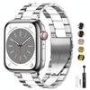 Металлический ремешок для Apple Watch 10 9 8 7 46мм 42мм 45мм 41мм Ultra 2 49мм Ремешок из нержавеющей стали iWatch Серия 6 5 4 3 SE 44мм 40 38мм