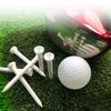 100 Pcs Golf Tees Reduce Friction Side Spin Wooden Golf Tees Golf Accessory To Improve Distance And Accuracy