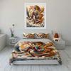 "Oriental Fantasy Three-Piece Decor" Multiple sizes kid's and adults' bedroom Exquisite 3PC bedding set, gift