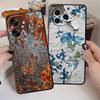 Чехол для телефона Funda для Xiaomi Redmi 13C A5 9A 9C 9T K60 12 12C A1 A2 Plus K40 K50 Игровой 10 Арт Ржавчина