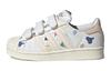 LEGO x Adidas Originals SUPERSTAR Низкие кеды для катания на скейтборде Детские Белый Зеленый Розовый Детские IF2202