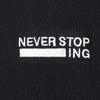 Футболка North с длинным рукавом Neverstop ING унисекс с защитой от ультрафиолета, черная, M [The Face]