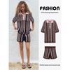 Za2025 Summer New Product Women Clothes Temperament Knit 3920243 330 Leisure Shorts 3920244 330