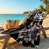 Juventus Customizable Name Beach Towel Quick-Dry Soft Microfiber Perfect for Traveling Yoga Camping and Swimming