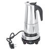 450ml Stainless Steel Electric Stove Coffee Pot Maker Heater Set