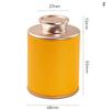 1Pc Solid Mini Empty Tea Tin Can Household Green Black Tea Sealed Jar Portable Travel Small Tea Packaging Box Paper Storage Can