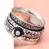 Silver Spinner Ring For Women Four Spinner Ring Fidget Silver Jewelry Ring"10"