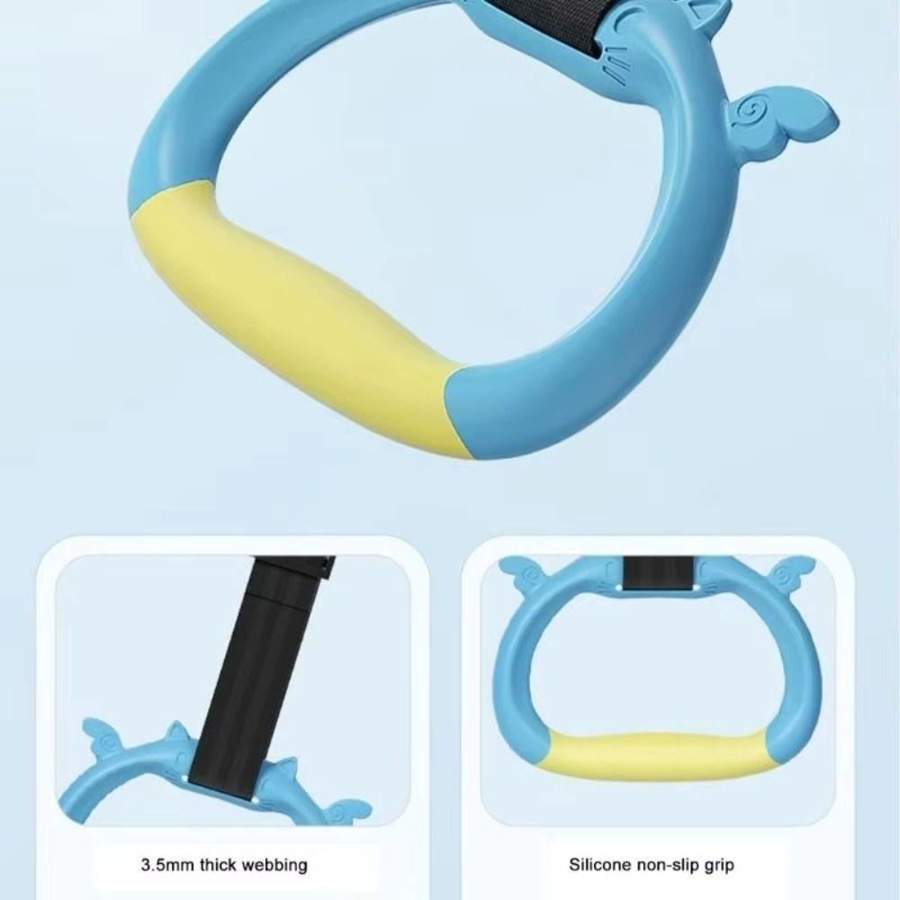Arm Strength Children Gymnastic Rings Non-Slip Strength Training Ring Kids Toy