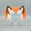 Плюшевая повязка на голову с искусственными ушками животных, вечерние косплей, Хэллоуин, обруч для волос ручной работы из плюшевой ткани, эластичная рамка, повязка на голову с искусственными лисьими ушками