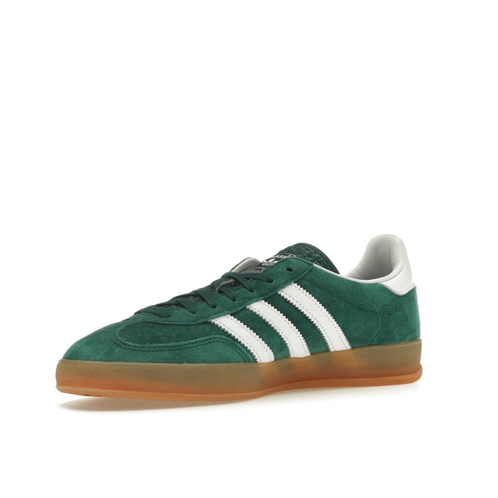 Adidas Кроссовки унисекс Gazelle Indoor Collegiate Green Gum, обувь-белая резинка-2 IG1596