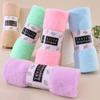 High-density Coral Fluff Towel Production Water Absorption Without Hair Loss and Velvet Waist Seal Packaging Gift Towel