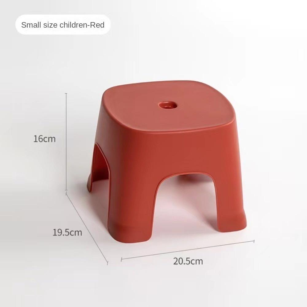 Colorful Toilet Footrest Non-slip Shoe Changing Stool Children's Small Stool Bathroom/Living Room