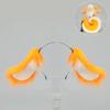 Handmade Floppy Dog Ear Headband With Curly Tail Cosplay Accessory Anime Convention Lolita Costume