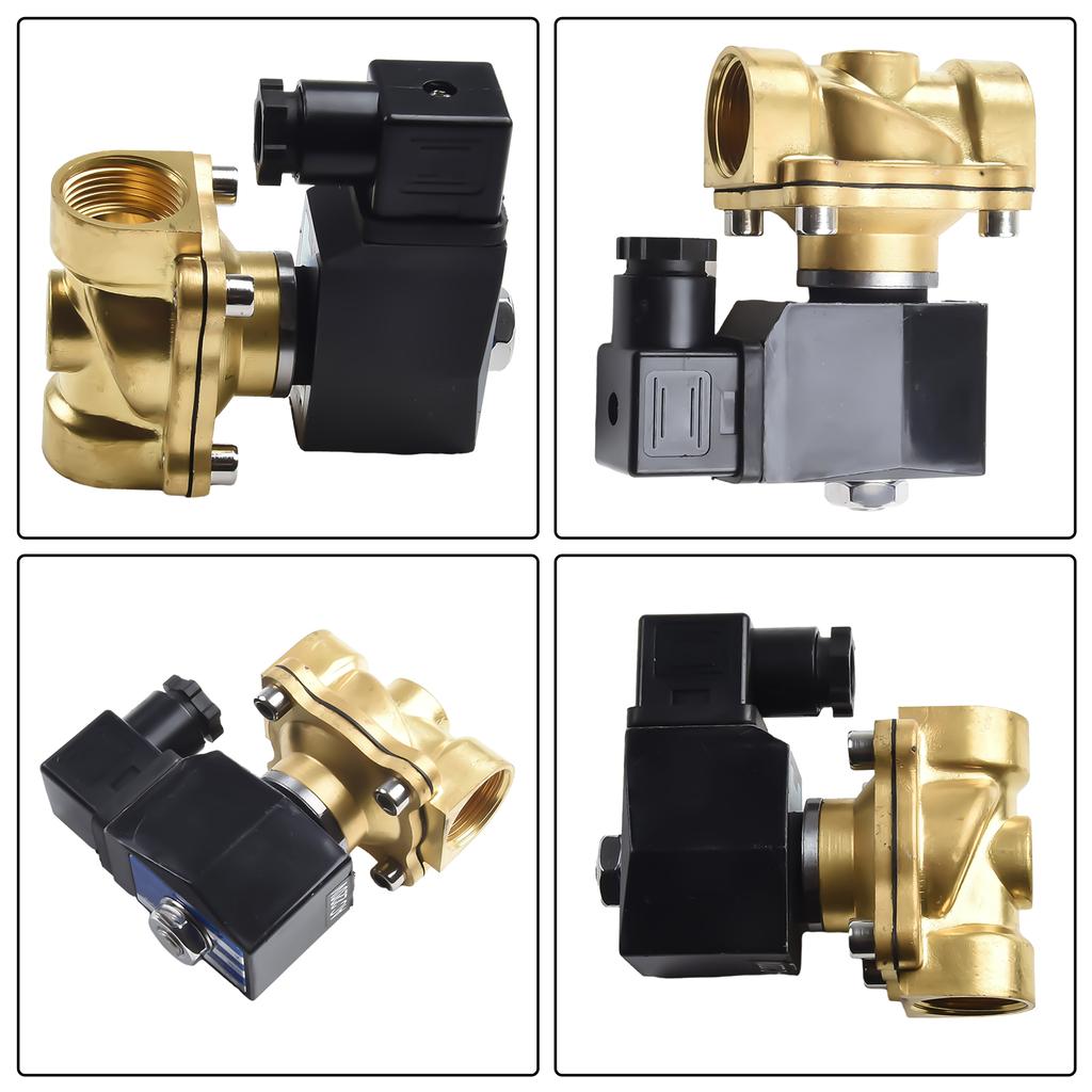 Инновационная конструкция нормально закрытого латунного электромагнитного клапана, работающего от стандартных уровней напряжения переменного тока