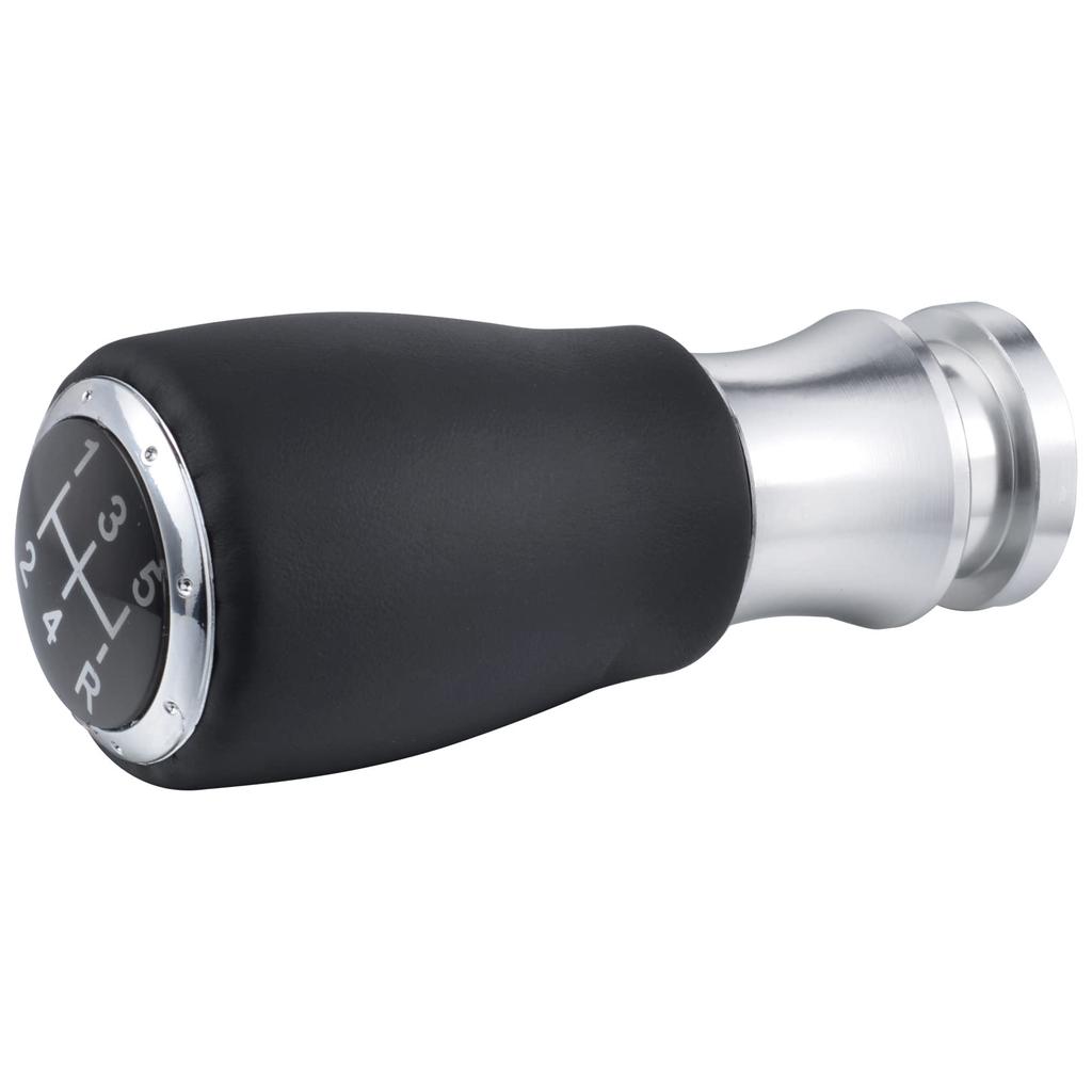 Abfer 5 Speed Car Shifter Knob Universal Gear Stick Shift Lever Handle Head Fits Most Vehicles (Red)