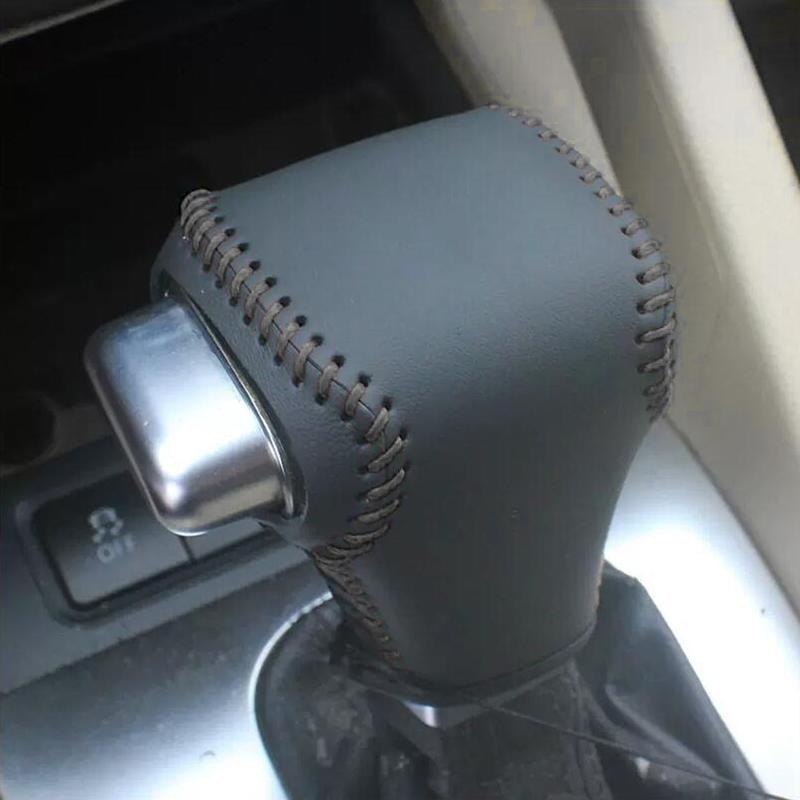 Автомобильная ручка переключения передач, чехол для Volkswagen Golf 6 Passat Tiguan Touran Polo Sagitar Jetta Gli, кожаная ручка переключения передач