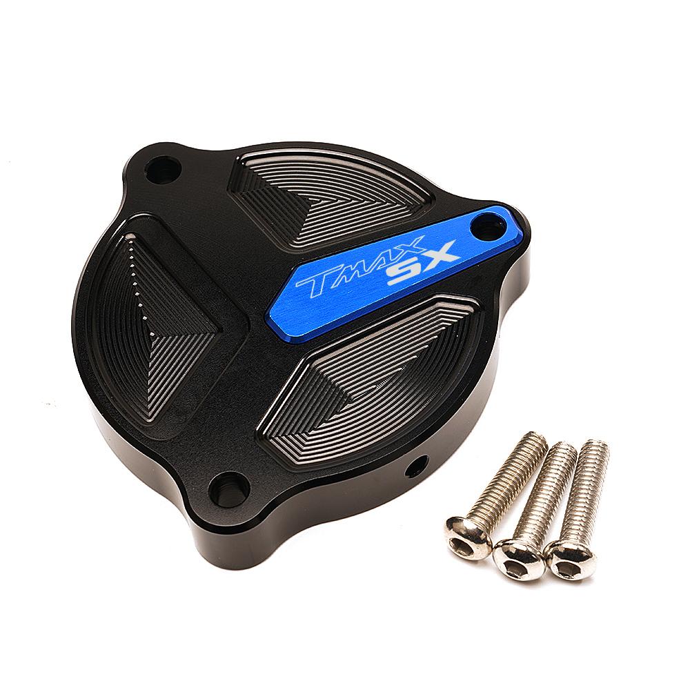 "Tmax SX/DX " MOTO Алюминиевая Передняя Защита Карданного Вала с Отверстиями Крышка для YAMAMA TMAX 530 TMAX530 SX DX 2017